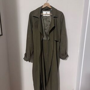 Babaton Khaki Women's Trench Coat